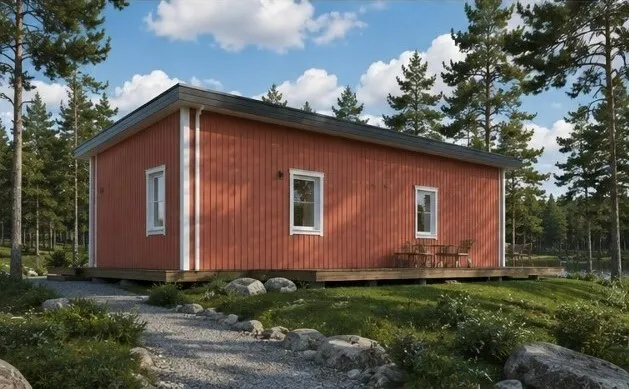 Каркасный дом 9×6 — деталь 4, иллюстрация проекта
