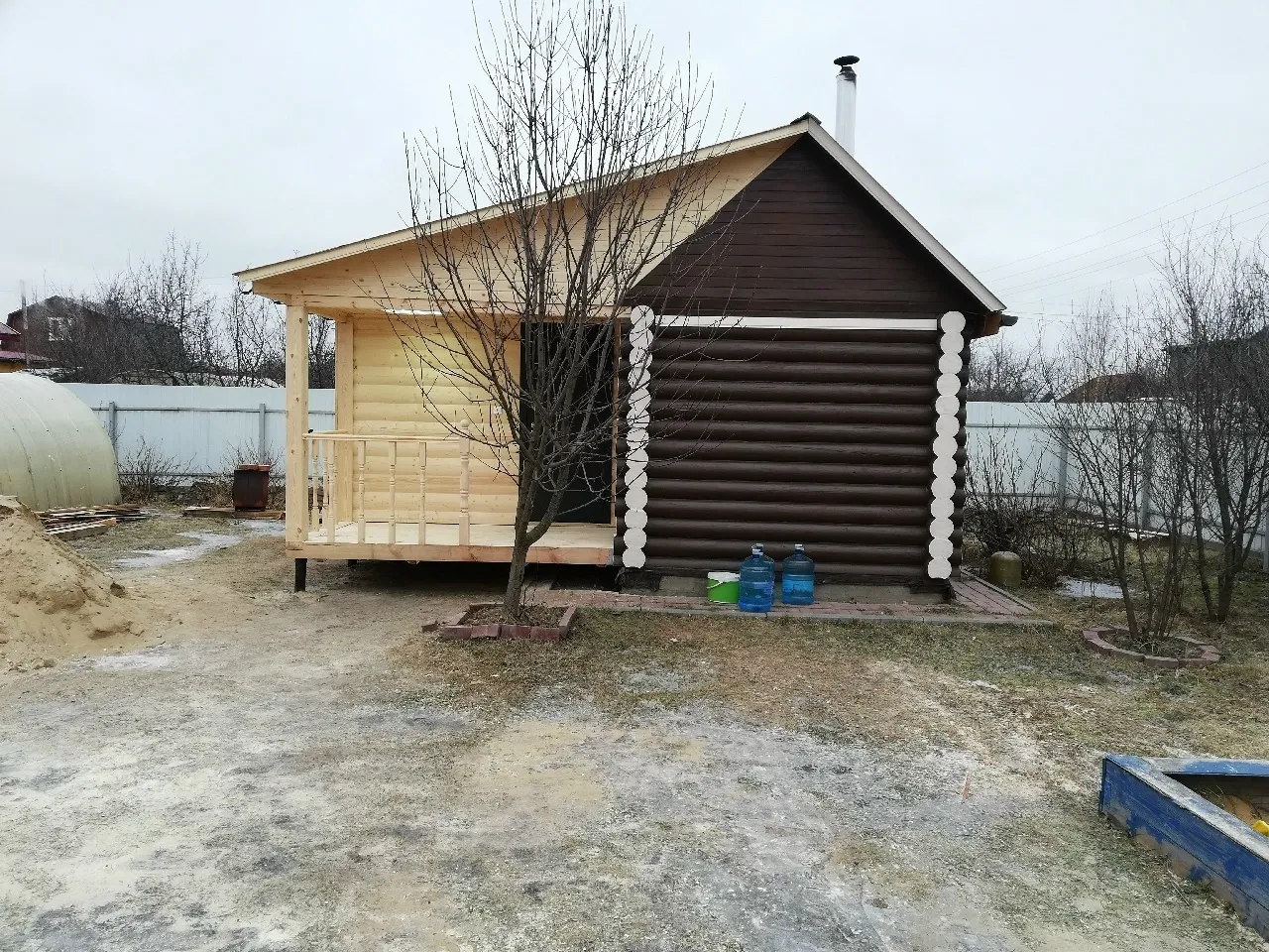 Пристройка к бане — деталь 3